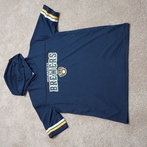 Milwaukee Brewers hooded t-shirt